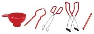 Home Canning Supplies Kit, 5-Piece Set Includes Canning Funnel