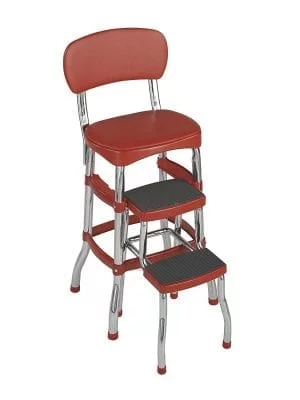 Retro Counter Chair/Step Stool